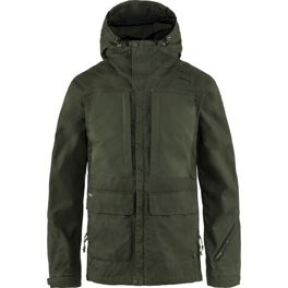 Fjällräven Lappland Hybrid Jacket M Men’s Hunting jackets Dark green, Green Main Front 17335