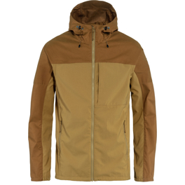 Fjällräven Abisko Midsummer Jacket M Men’s Outdoor jackets Brown, Beige Main Front 59302